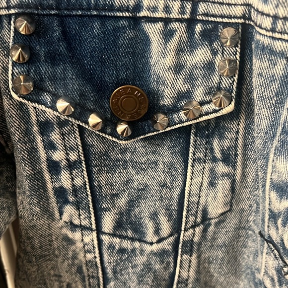 English Rose Studded Denim Jacket - Picture 3 of 11